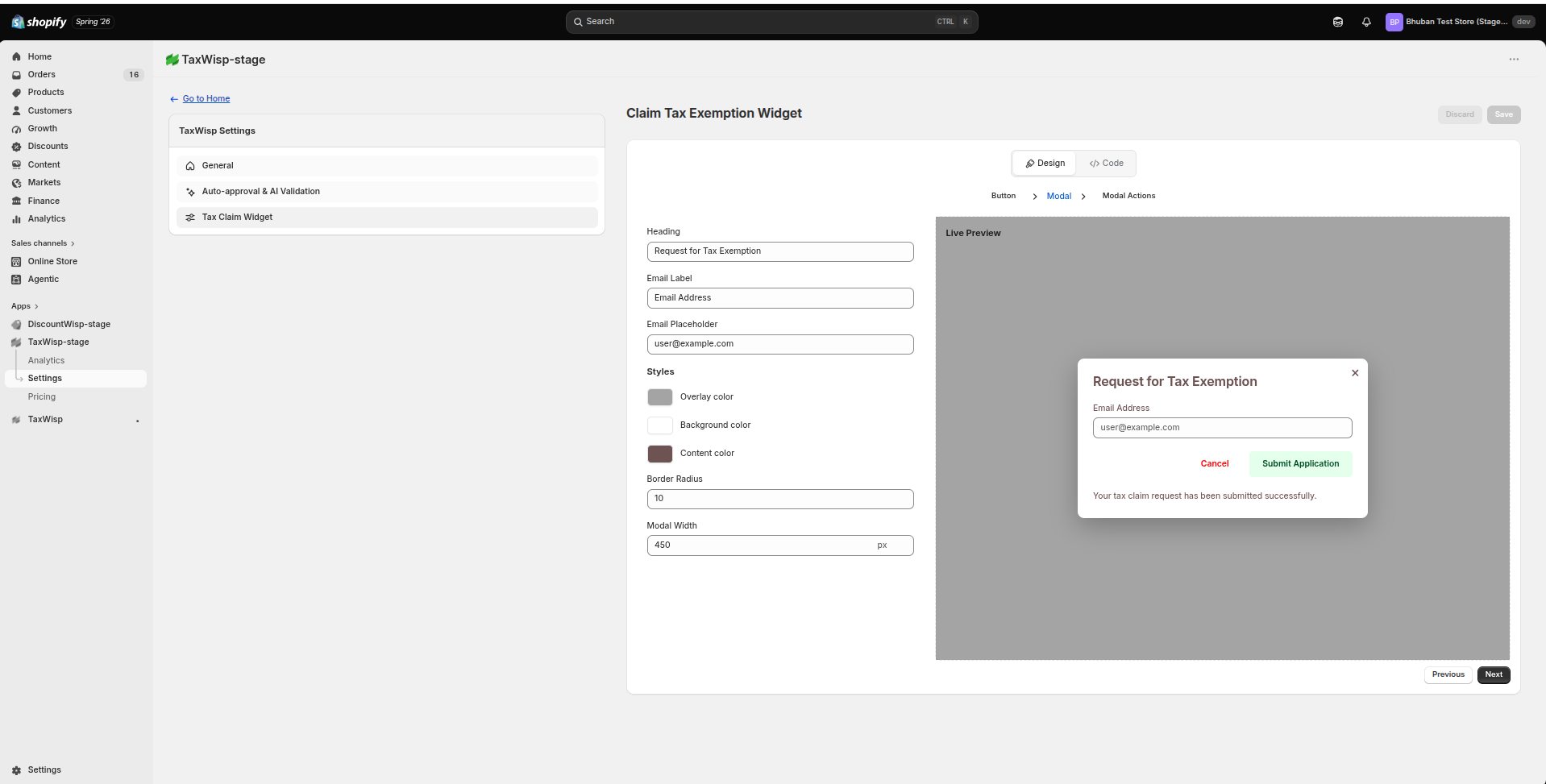 Widget Visual Customizer and Live Preview
